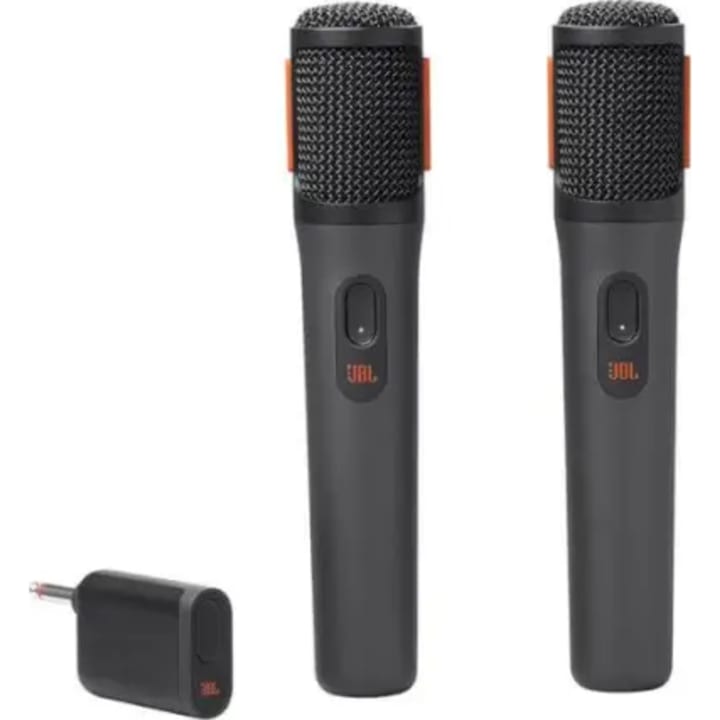 זוג מיקרופונים אלחוטיים JBL Party Box Wireless Mic
