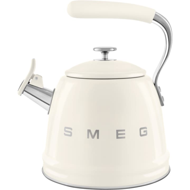 קומקום נירוסטה שורק 2.3 ליטר SMEG CKLW2001 שמנת