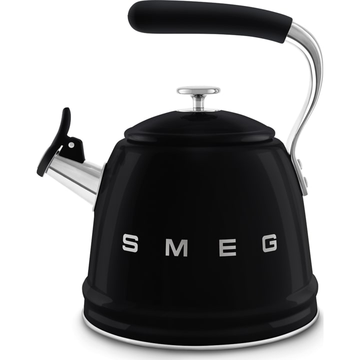 קומקום נירוסטה שורק 2.3 ליטר SMEG CKLW2001 שחור