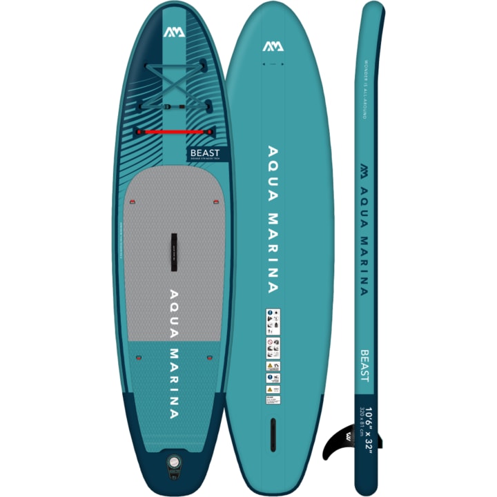 סאפ מתנפח  עם משוט אקווה מרינה Aqua Marina Beast BT-23Bep