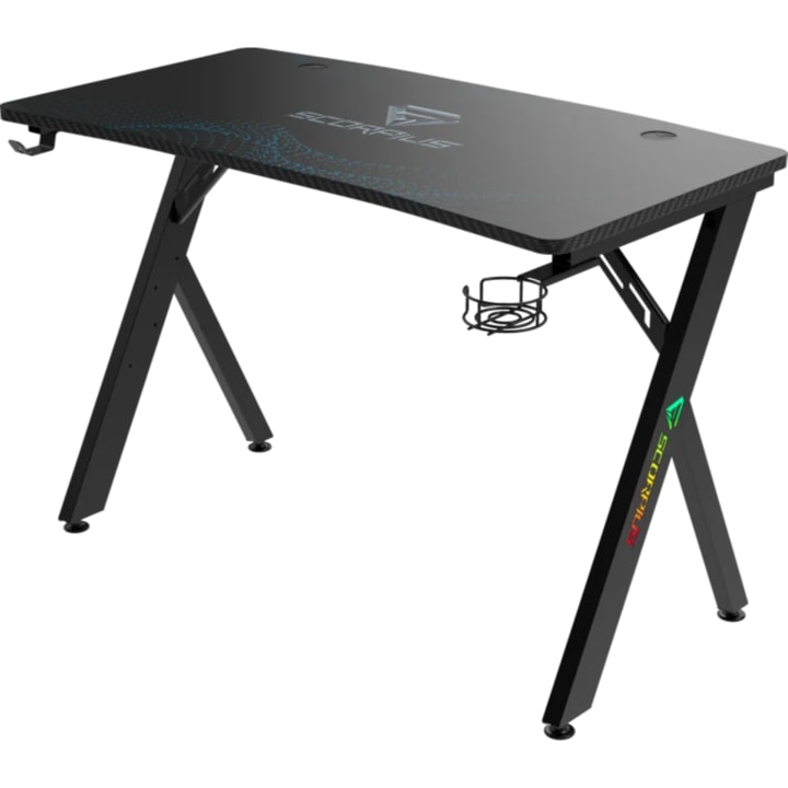 שולחן גיימינג SCORPIUS DESKTOP HJ110  כולל תאורה