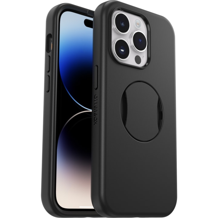 כיסוי אוטרבוקס OtterBox OtterGrip ל iPhone 14 Pro שחור
