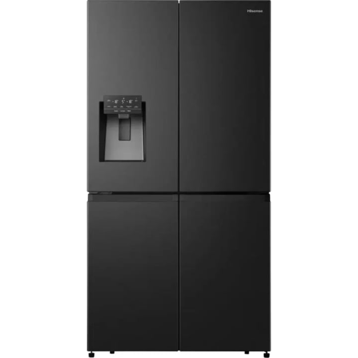 מקרר 4 דלתות הייסנס Hisense RQ760N4SBFE שחור עם קיוסק מים וקרח