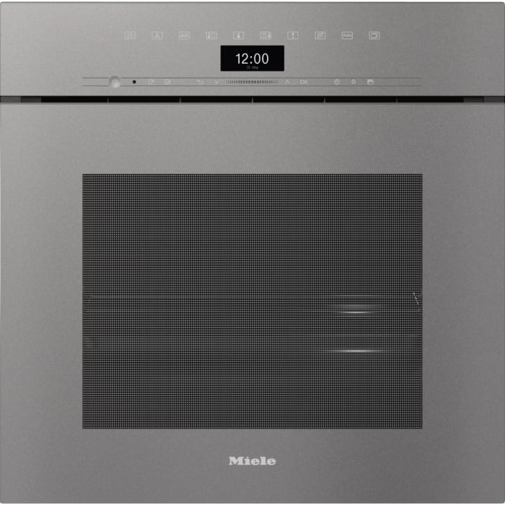 תנור אדים בנוי 60 ס"מ Miele DGC7460 HCX Pro אפור