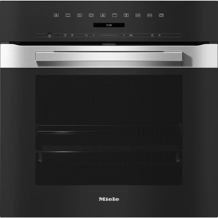 תנור אדים בנוי 60 ס"מ Miele DGC7250CLST שחור ונירוסטה
