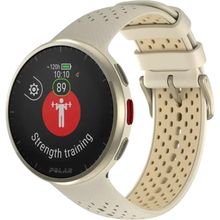 שעון כושר חכם Polar Pacer Pro זהב לבן