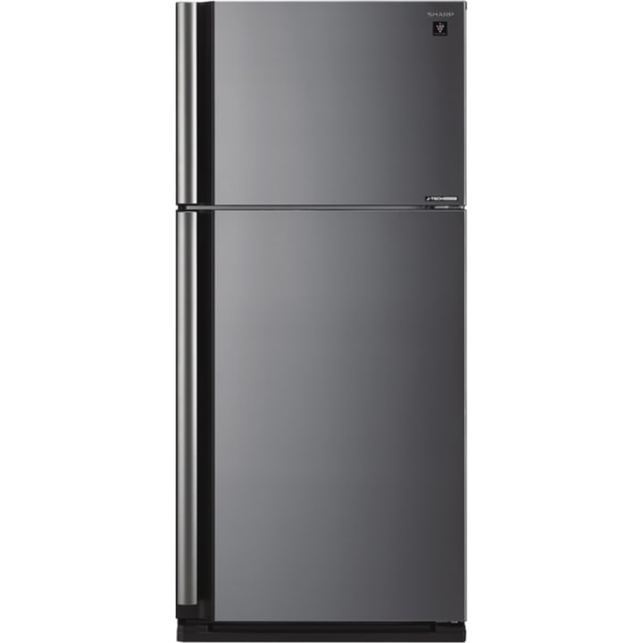 מקרר מקפיא עליון שארפ SHARP SJ-SERN75D-SL נירוסטה