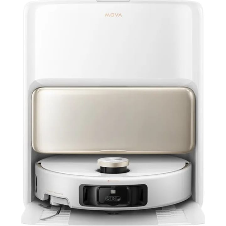 שואב אבק רובוטי שוטף MOVA V50 ULTRA COMPLETE לבן