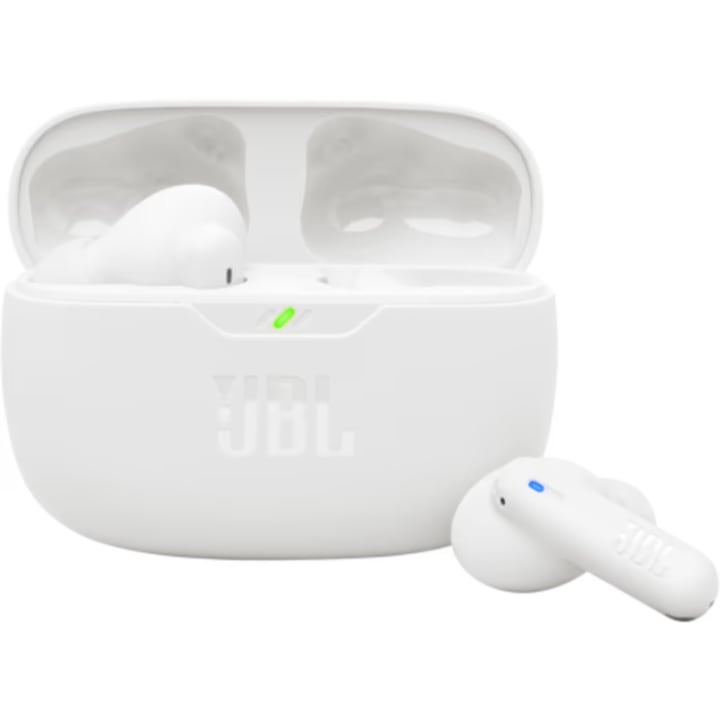 אוזניות TWS אלחוטיות JBL Wave Beam 2 לבן
