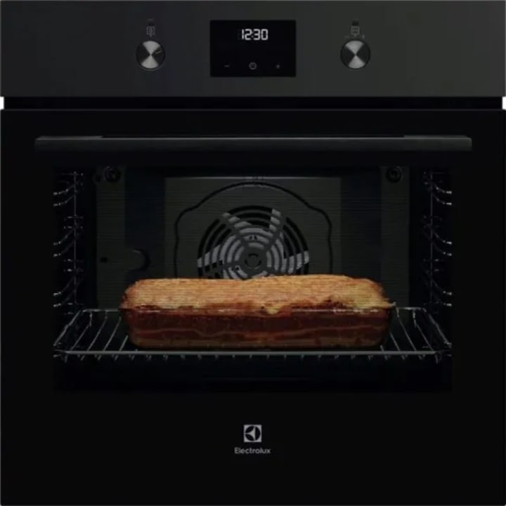 תנור בנוי 60 ס"מ אלקטרולוקס Electrolux EOH5222G שחור כולל טיגון אוויר AirFry