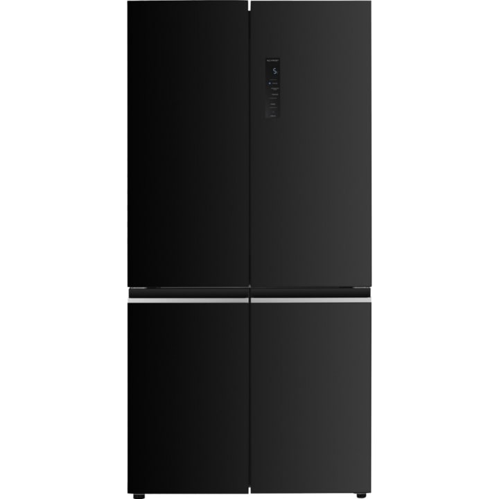 מקרר 4 דלתות TCL C635CDBG זכוכית שחורה