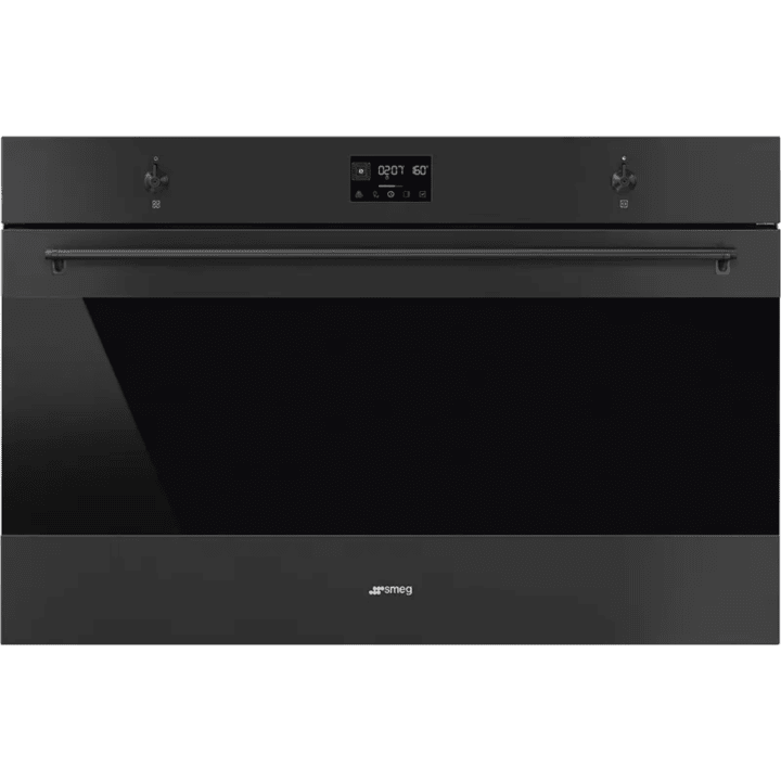 תנור בנוי פירוליטי 90 ס"מ SMEG SFP9302TN שחור