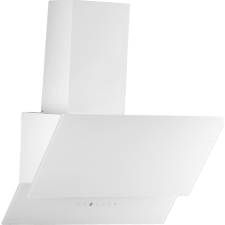 קולט אדים ארובה 60 ס"מ נורמנדה דגם NDMD3060W זכוכית לבן