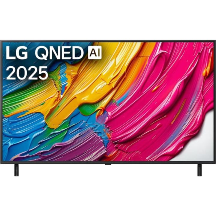 טלוויזיה חכמה "86 LG 86QNED80A6A QNED 4K