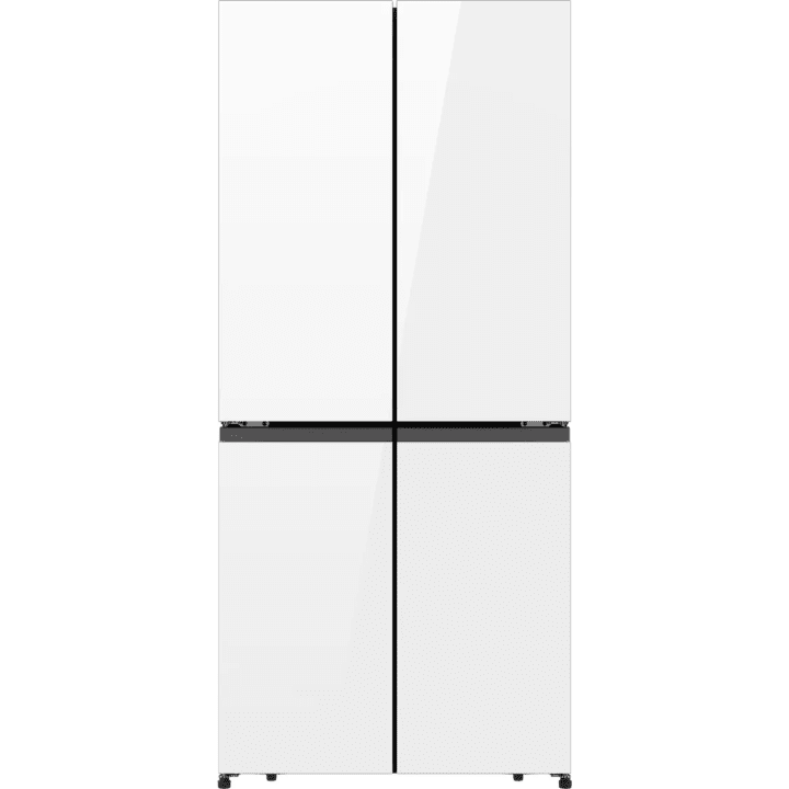 מקרר 4 דלתות הייסנס Hisense RQ581 זכוכית לבנה