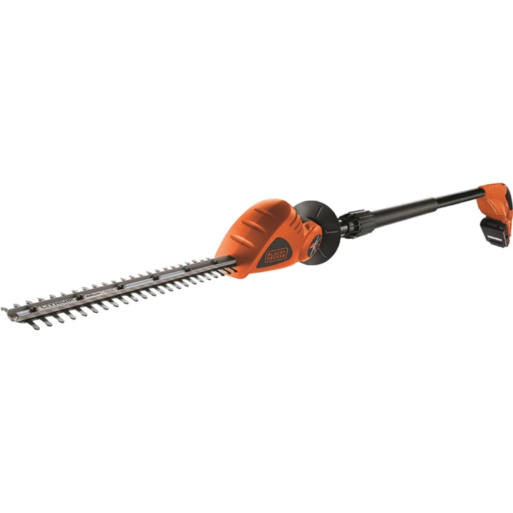גוזם גדר חיה טלסקופי נטען Black & Decker GTC1843L20
