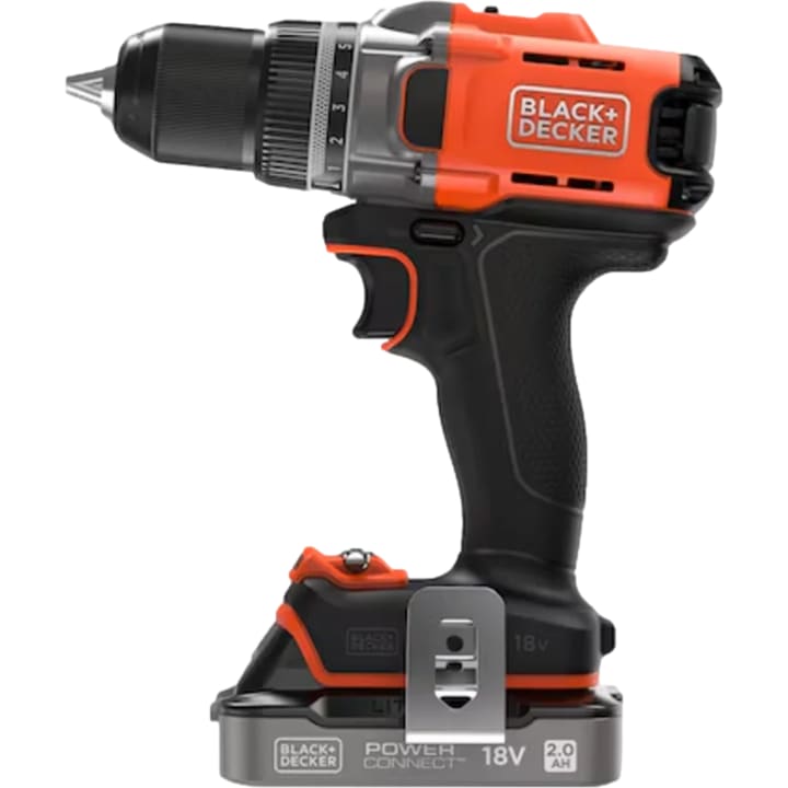 מברגת קידוח Black & Decker BCD382D1XC-QW