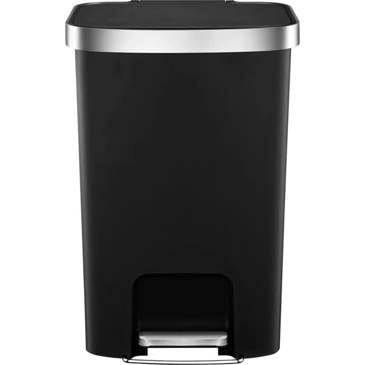 פח אשפה רגלית 50 ליטר Eko New Hana EK6255 שחור