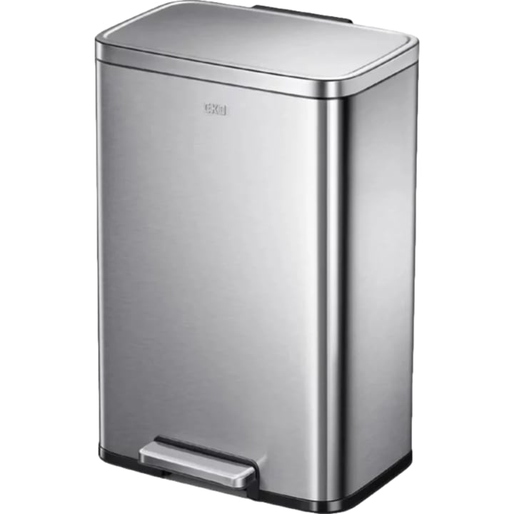 פח אשפה רגלית 50 ליטר Eko Madison EK9361MMT נירוסטה מוברשת