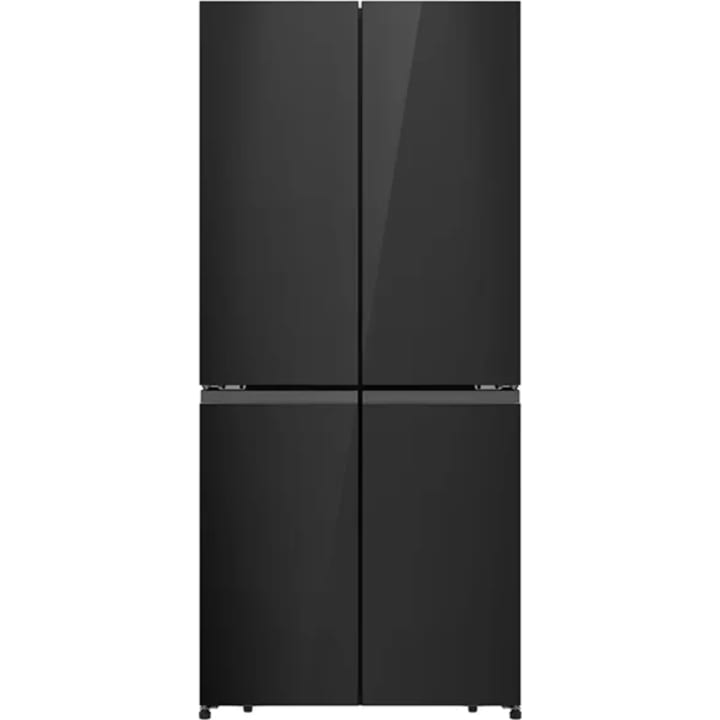 מקרר 4 דלתות הייסנס Hisense RQ58BG זכוכית שחורה