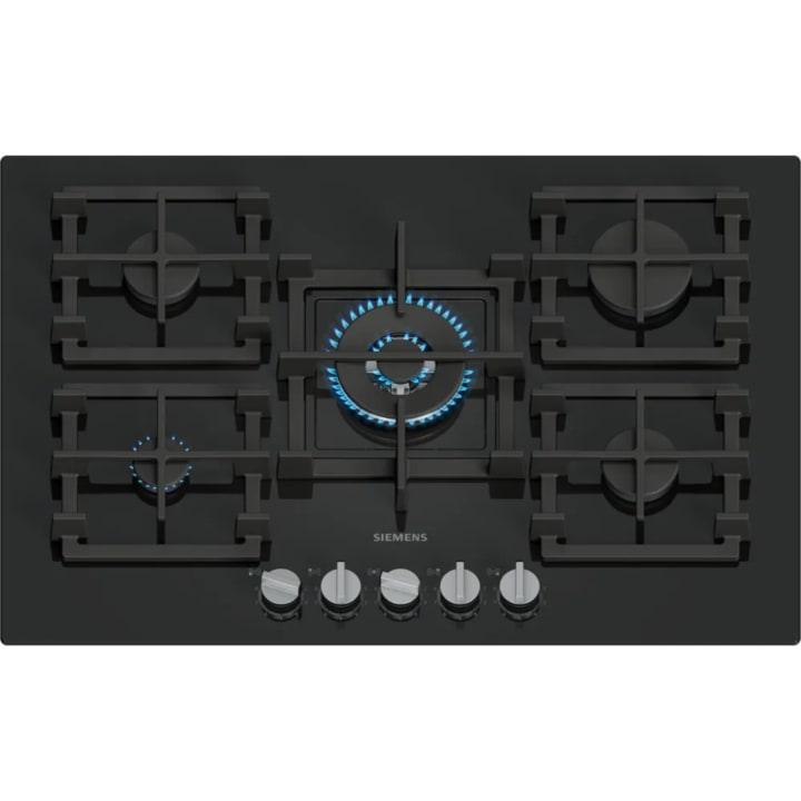 כיריים גז 75 ס"מ סימנס Siemens EP7A6QI40Y שחור זכוכית