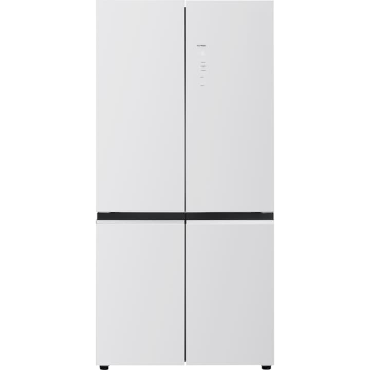 מקרר 4 דלתות פוג'יקום Fujicom FJ-NF815W זכוכית לבנה