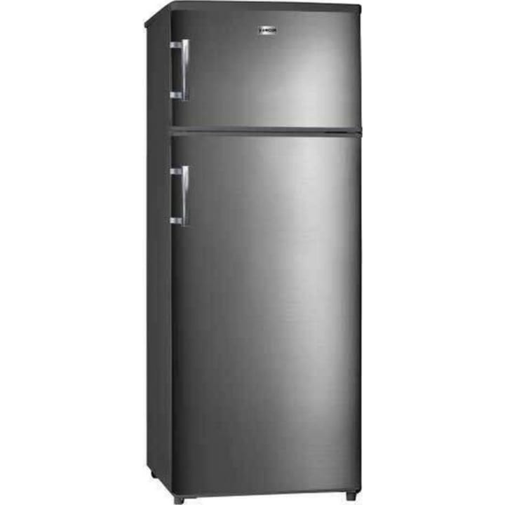 מקרר מקפיא עליון אמקור Amcor HR243BS נירוסטה מושחרת