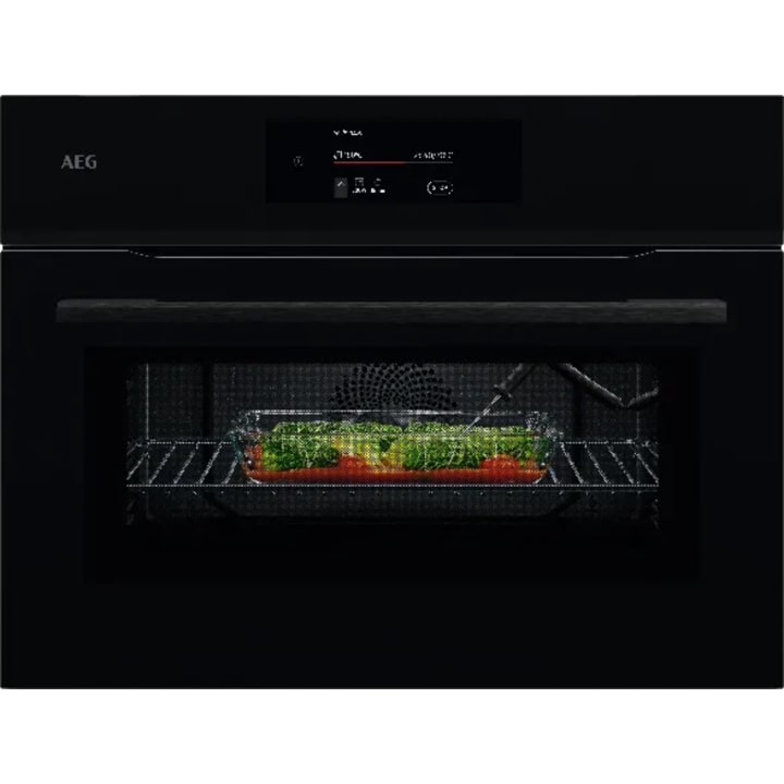 תנור בנוי משולב מיקרוגל 45 ס"מ AEG ACK81701B