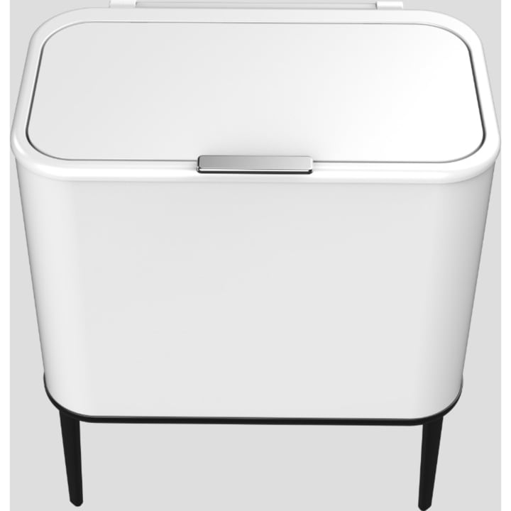פח אשפה מכני 60 ליטר סמארט דגם BE-LS46W לבן