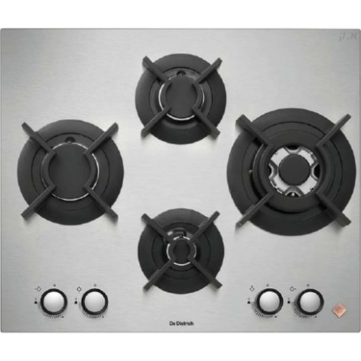 כיריים גז אמייל 65 ס"מ דה דיטריש De Dietrich DPE7649XF נירוסטה