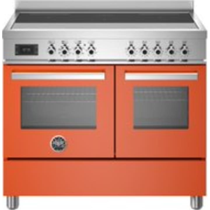 תנור דו-תאי משולב כיריים 100 ס"מ ברטזוני Bertazzoni PRO105I2EART כתום