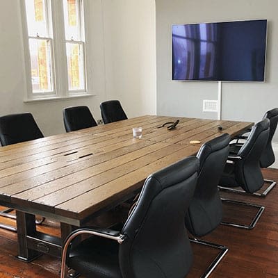 Kubix Media's boardroom