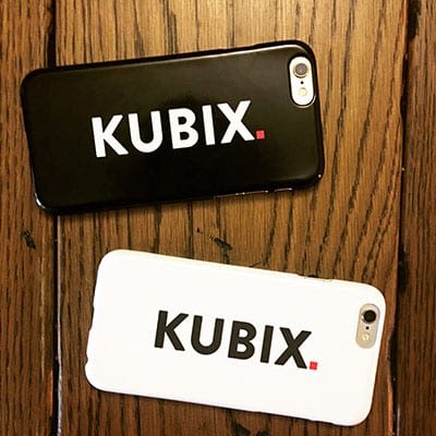 Close up of a Rubix Cube with 'Kubix' marked onto a tile
