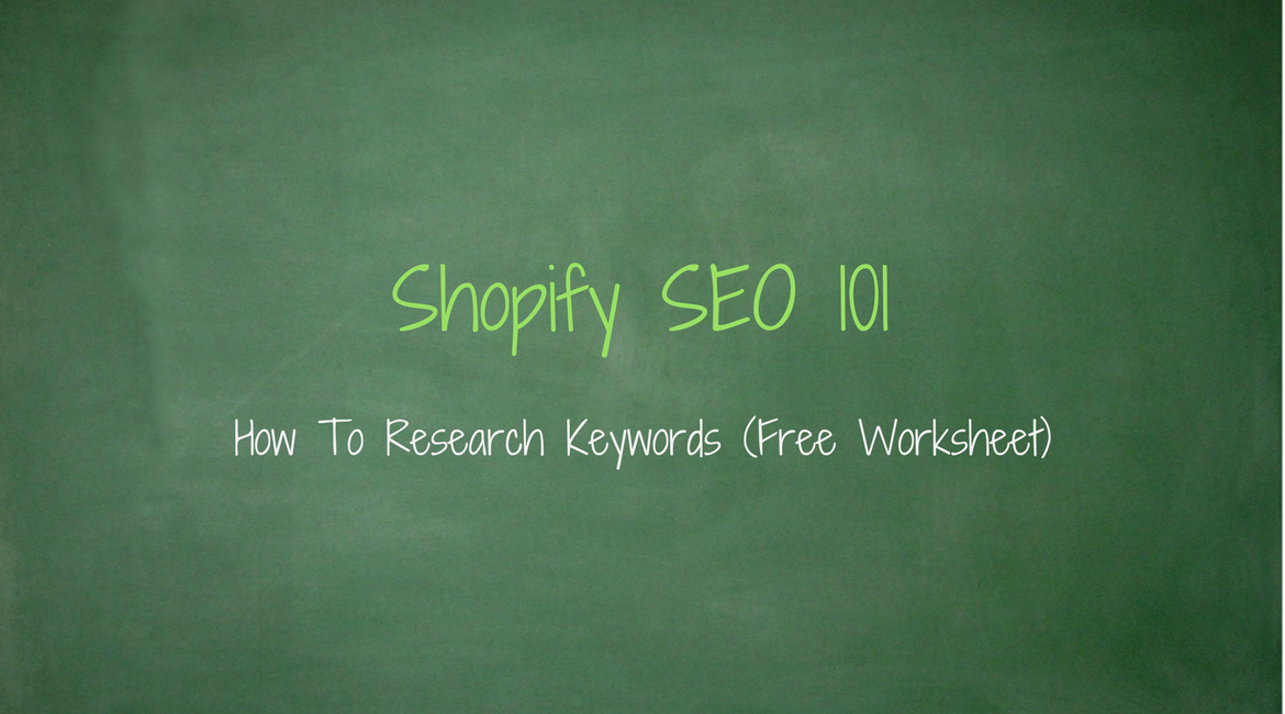 How To Research Keywords For Shopify Store