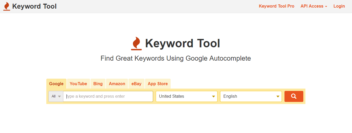 keyword tool