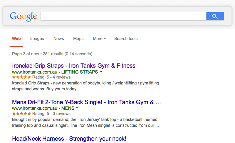 rich snippets product reviews