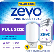 Zevo Indoor Flying Insect Trap with 3 Refill Cartridges, product image 1