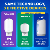 Zevo Indoor Flying Insect Trap Twin Pack, 2 Devices, product image 4