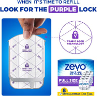 Zevo Flying Insect Trap Official Refill Cartridges, 8 Count, product image 3