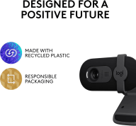 Logitech Brio 101 Full HD 1080p USB-A Webcam, Black, product image 4