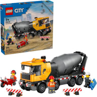 LEGO City Cement Mixer Truck Building Set 60478, product image 1