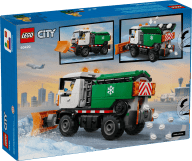 LEGO City Snowplow Truck Building Set 60490, product image 3