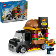 LEGO City Burger Truck Building Set 60404, product image 1