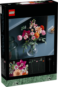 LEGO Botanicals Pretty Pink Flower Bouquet 10342, product image 3