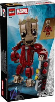 LEGO Marvel Ravager Jumpsuit Groot Building Set 76341, product image 3