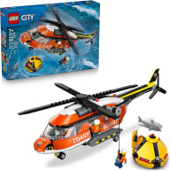 LEGO City Coast Guard Helicopter Building Set 60503, product image 1