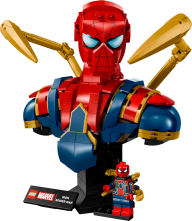 LEGO Marvel Iron Spider-Man Bust Building Set 76326, product image 2