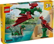 LEGO Creator 3-in-1 Medieval Dragon Building Set 31161, product image 3