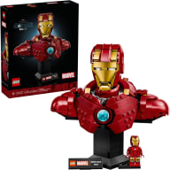 LEGO Marvel Iron Man MK4 Bust Building Set 76327, product image 1