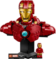LEGO Marvel Iron Man MK4 Bust Building Set 76327, product image 2